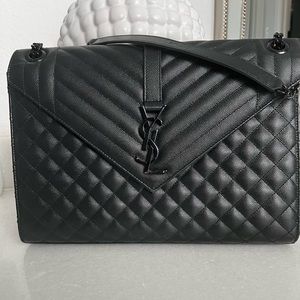 YSL SAINT LAURENT LARGE ENVELOPE BAG
